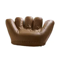 fauteuil - joe cuir marron bal93002