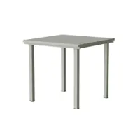 table et table basse extérieur - table 19 outdoors 80x80 gris