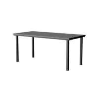 table et table basse extérieur - table 19 outdoors 167x80 noir