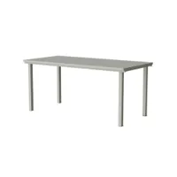 table et table basse extérieur - table 19 outdoors 167x80 gris