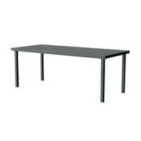 table et table basse extérieur - table 19 outdoors 200x90 vert