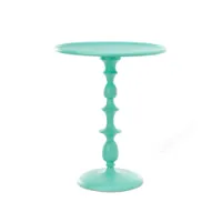 table d'appoint guéridon - classic turquoise
