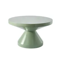 table basse - zig zag vert olive