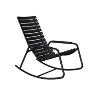 fauteuil extérieur - rocking chair reclips noir