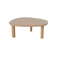 table basse - latch single chêne huilé