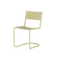 chaise et petit fauteuil extérieur - chaise sine jaune