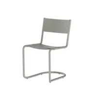 chaise et petit fauteuil extérieur - chaise sine gris