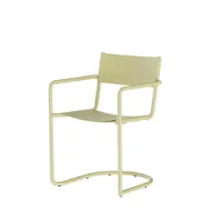 chaise et petit fauteuil extérieur - petit fauteuil sine jaune