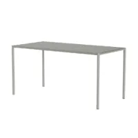 table et table basse extérieur - table sine 151x75,5 gris