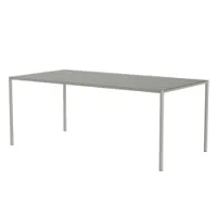 table et table basse extérieur - table sine 189x94,5 gris