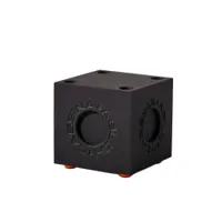 pouf - modular imagination 45x45 noir mat