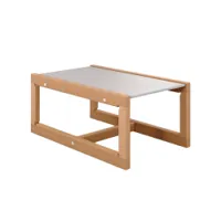 table et table basse extérieur - table basse carlotta 72x44 gris