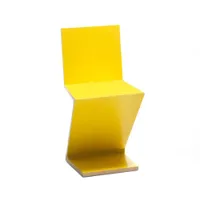 chaise - zig zag jaune