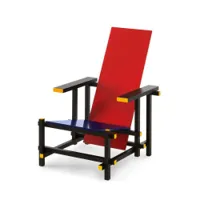 fauteuil - red and blue noir / bleu / rouge / jaune