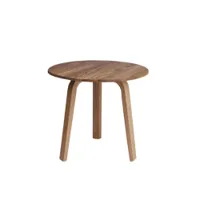 table d'appoint guéridon - bella coffee table chêne huilé diam 45cm x h 39cm chêne