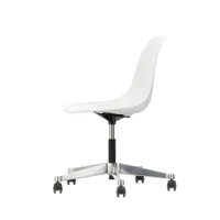 fauteuil de bureau - eames plastic side chair pscc blanc