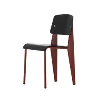 chaise - standard sp noir/ rouge japonais