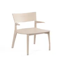 fauteuil - gavotte frêne frêne massif et contreplaqué l 63,5cm x p 59cm x h 70cm,  assise h 38,5cm