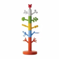 jouet & accessoires - portemanteau paradise tree polyéthylène, structure acier galvanisé diam 67,5cm x h 189cm multicolore