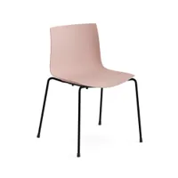 chaise - catifa 46 4 pieds noir rose