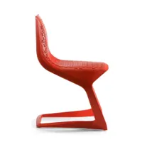chaise - myto basf ultradur® high speed plastic rouge traffic l 51cm x p 55cm x  h 82cm,  assise h 46cm