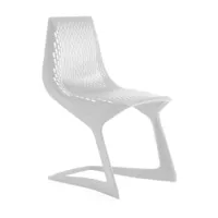 chaise - myto blanc basf ultradur® high speed plastic l 51cm x p 55cm x  h 82cm,  assise h 46cm