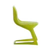 chaise - myto basf ultradur® high speed plastic l 51cm x p 55cm x  h 82cm,  assise h 46cm vert jaune