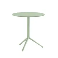 table - elliot 5470 vert sauge ø 70 x h 73 cm