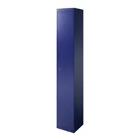 meuble de rangement - clk vestiaire acier finition époxy bleu oxford