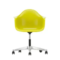 fauteuil de bureau - eames plastic armchair pacc moutarde re