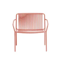 fauteuil extérieur - tribeca 3669 corail acier finition époxy, pvc