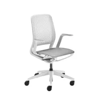 fauteuil de bureau - se:motion avec accoudoirs gris clair