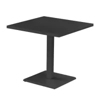 table et table basse extérieur - round 80x80 fer ancien l 80 x p 80 x h 75 cm