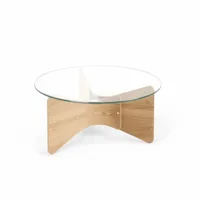 table basse umbra madera