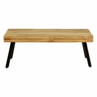 table basse rectangulaire zago woody