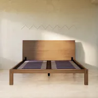 lit en bois massif tediber - design, robuste et confortable -  fabriqué en france et en finlande - livré en 1 à 7j