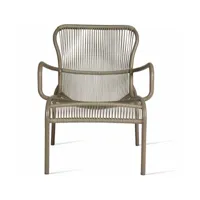 fauteuil taupe loop - vincent sheppard