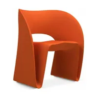 fauteuil design orange raviolo - magis