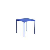 table de jardin carrée bleue fromme - petite friture
