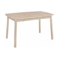 table ellipse rectangulaire en frêne blond 137 x 90 cm verona - hans k