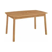 table ellipse rectangulaire en chêne huilé 137 x 90 cm verona - hans k