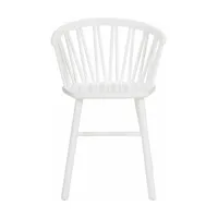 fauteuil en bouleau blanc zigzag - hans k