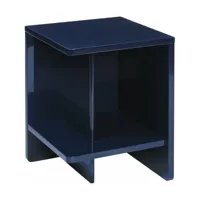 table de chevet côté gauche en mdf bleue tenna - broste copenhagen
