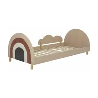 lit pour enfant en bois 90 x 200 cm charli - bloomingville mini