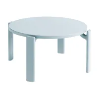 table basse en bois de hêtre bleu ardoise rey - hay