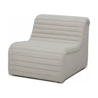chaise longue allure nature polyester - bloomingville
