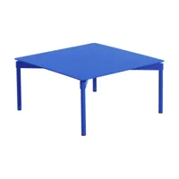 table basse en aluminium bleu fromme - petite friture