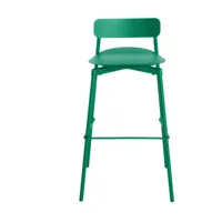 chaise de bar outdoor vert menthe 65 cm fromme - petite friture