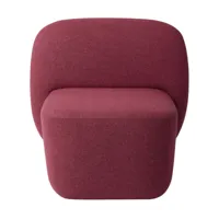 fauteuil en laine rouge oshu - echo echo