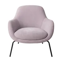 fauteuil en laine violet ugo - echo echo